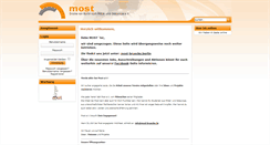 Desktop Screenshot of most-bruecke.de